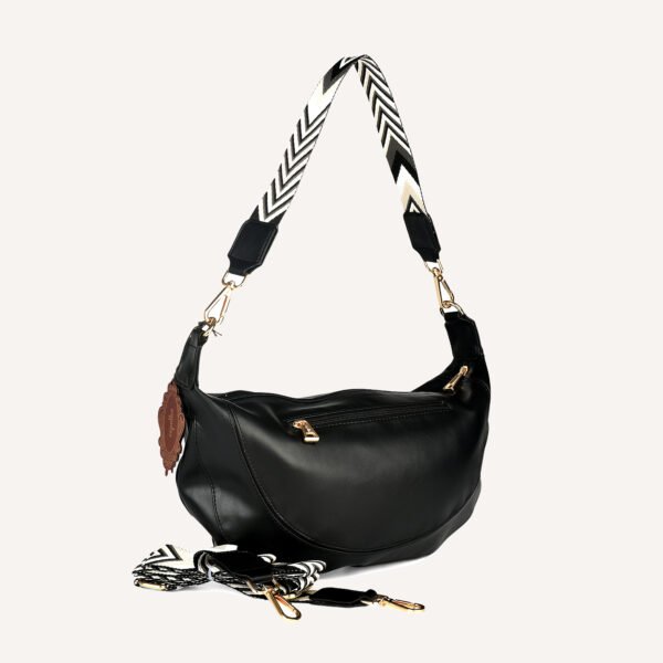 Urban Curve Crescent Sling by Espelho Black