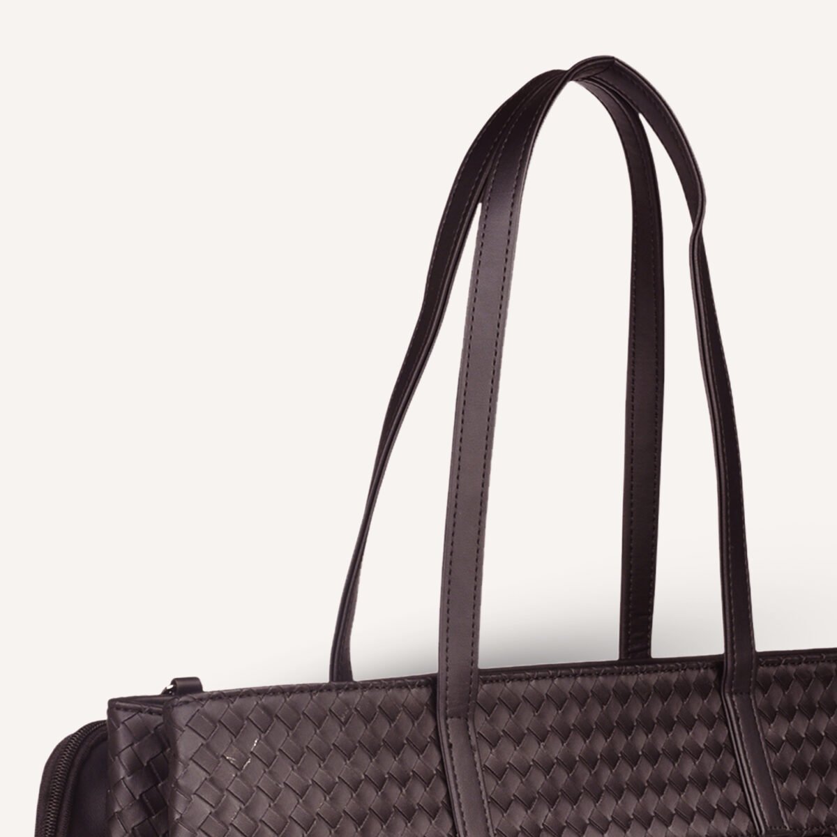 Laptop Bag with Mini Pouch Black - Image 5