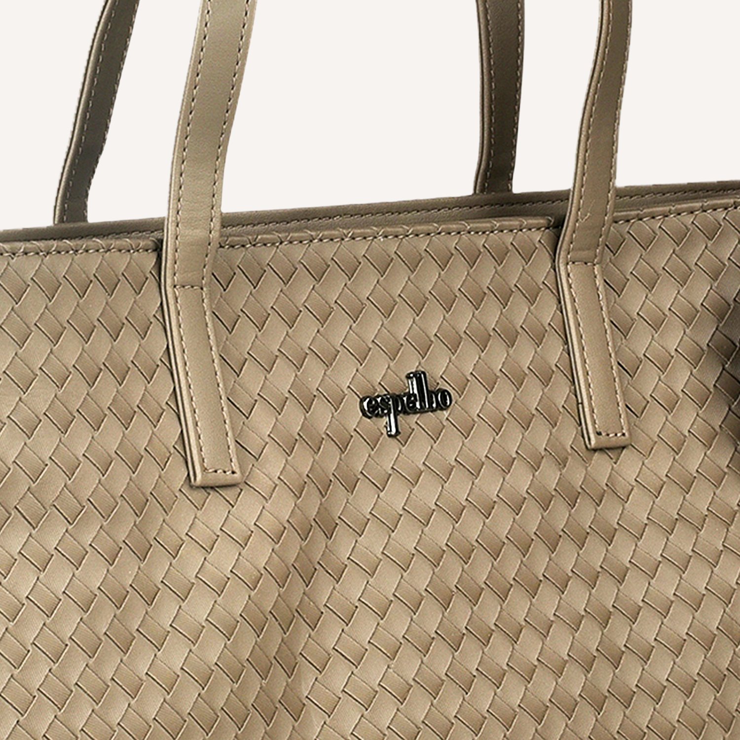 03 Laptop Bag with Mini Pouch Mocha - Image 2