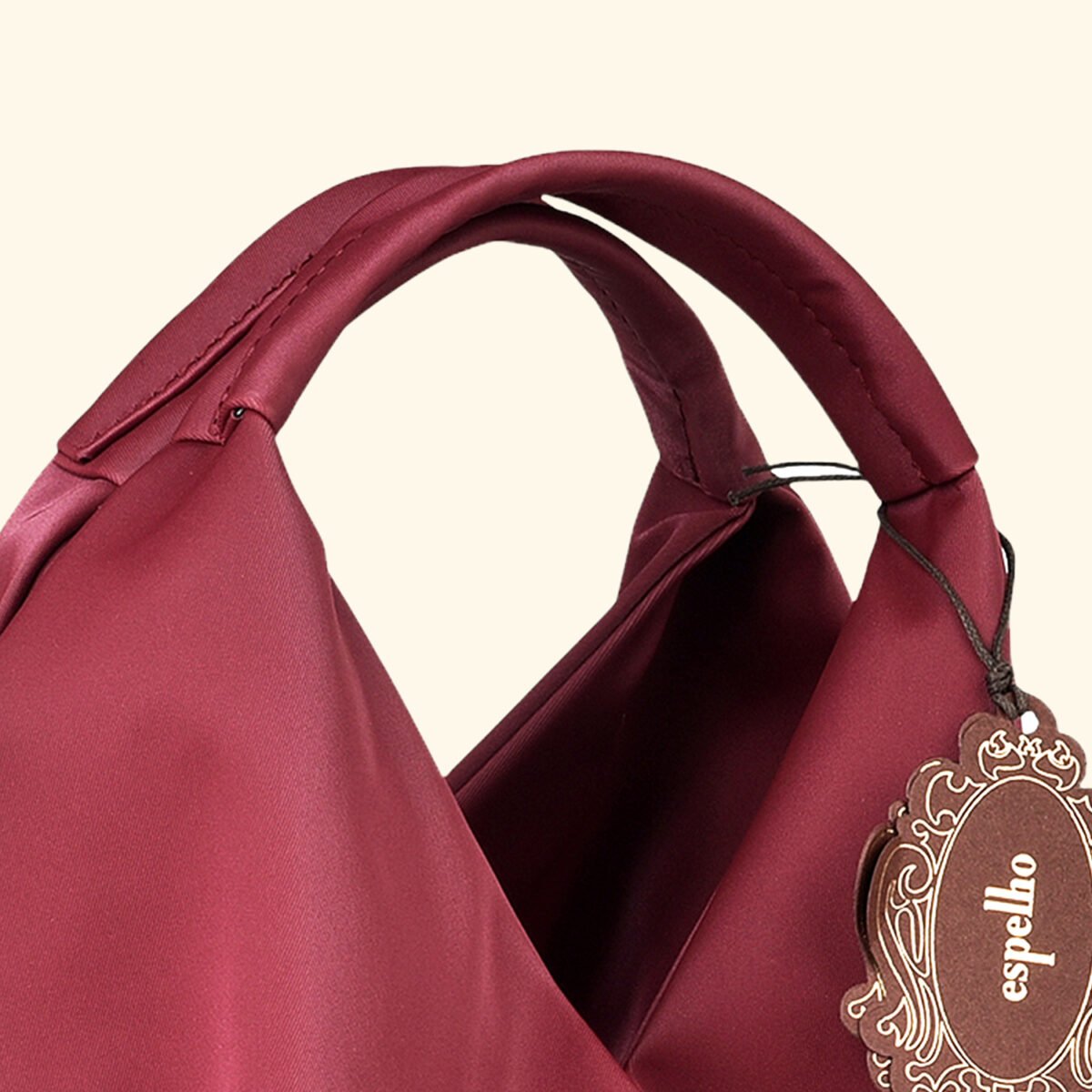 Crimson Reverie Sculpted Glam Vegan Handbag – A Bold Statement of Feminine Grace - Image 8