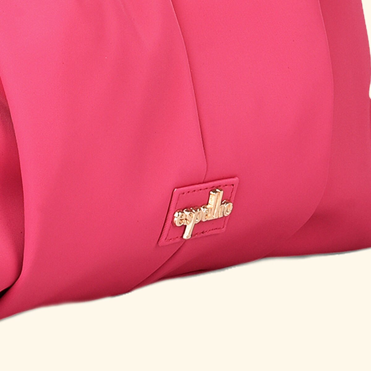 Pink Reverie Sculpted Glam Vegan Handbag – A Bold Statement of Feminine Grace - Image 11