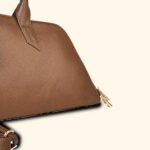 The Midnight Muse Structured Brown Vegan Handbag - Image 4