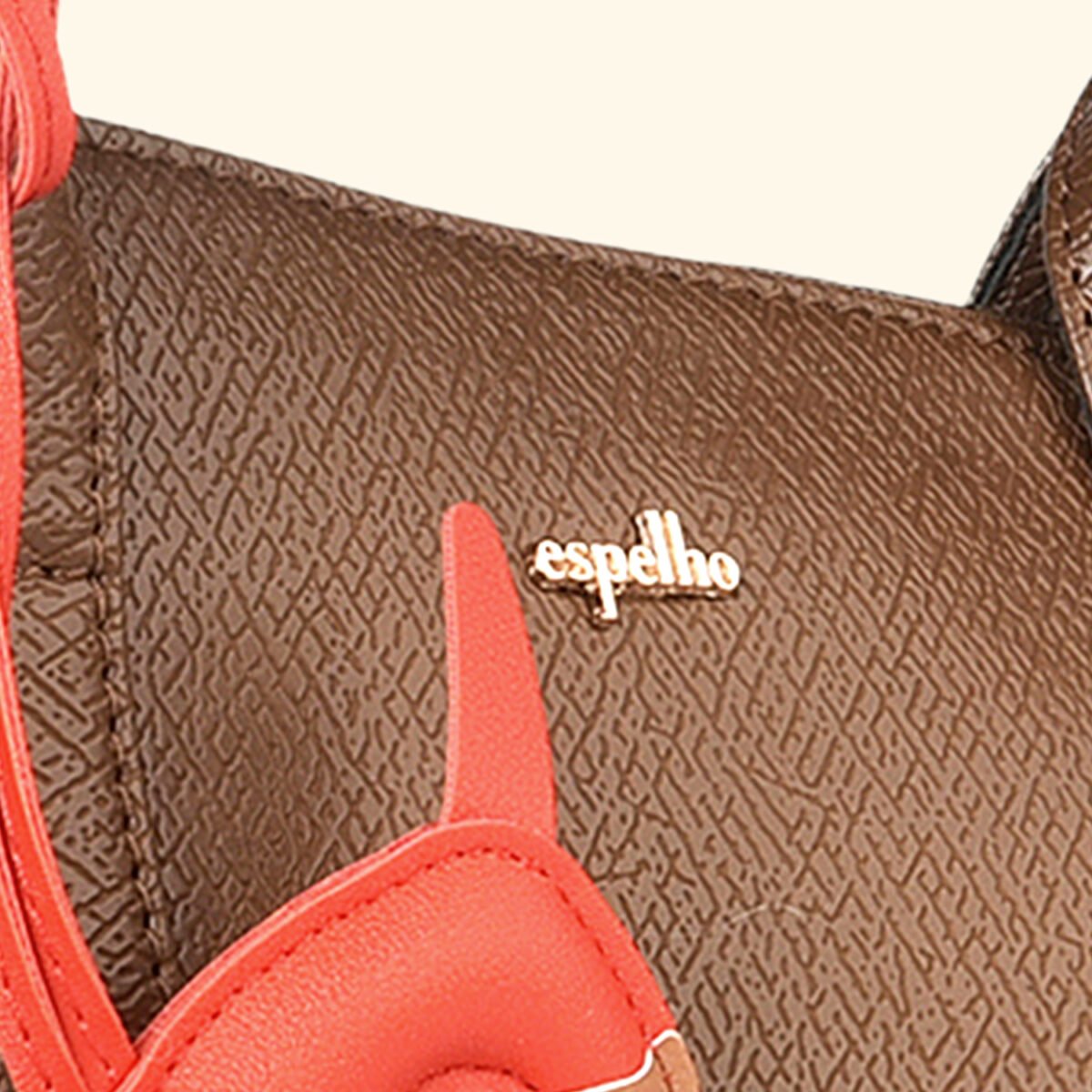 The Midnight Muse Structured Brown Vegan Handbag - Image 5