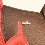 The Midnight Muse Structured Brown Vegan Handbag - Image 5