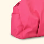 Pink Reverie Sculpted Glam Vegan Handbag – A Bold Statement of Feminine Grace - Image 6
