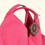 Pink Reverie Sculpted Glam Vegan Handbag – A Bold Statement of Feminine Grace - Image 5