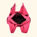 Pink Reverie Sculpted Glam Vegan Handbag – A Bold Statement of Feminine Grace - Image 4