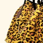 Yellow Wild Muse" Luxe Leopard Print Vegan Fur Tote – Unleash the Fierce in You - Image 6