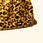 Yellow Wild Muse" Luxe Leopard Print Vegan Fur Tote – Unleash the Fierce in You - Image 7