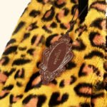Yellow Wild Muse" Luxe Leopard Print Vegan Fur Tote – Unleash the Fierce in You - Image 4