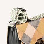 Pastel Patchwork Vegan Leather Crossbody Bag – Trendy, Chic & Versatile - Image 11
