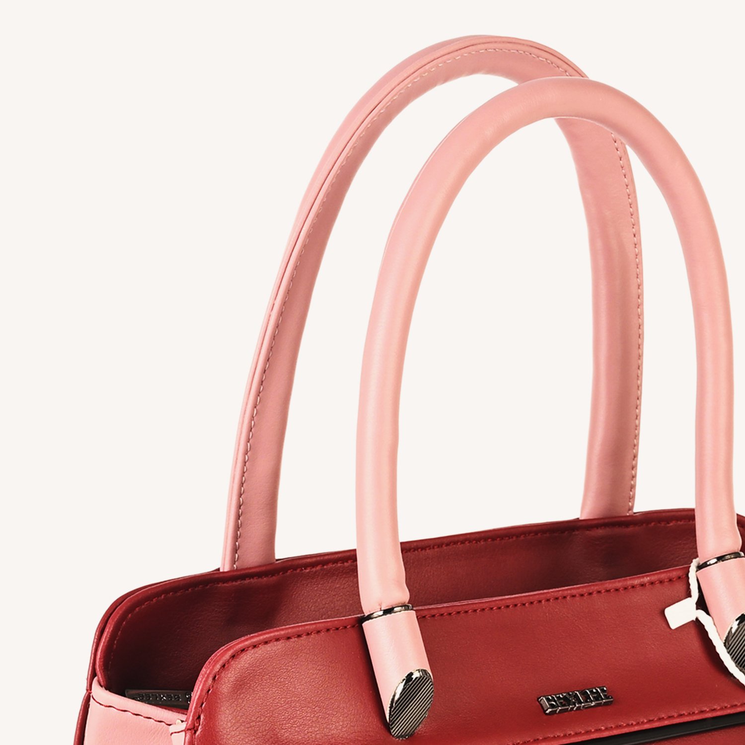 02 Bexlee Dual-Tone Vegan Leather Handbag – Stylish, Spacious & Elegant - Image 8