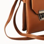 Classic Black Vegan Leather Crossbody Sling Bag – Minimalist, Sleek & Functional - Image 3