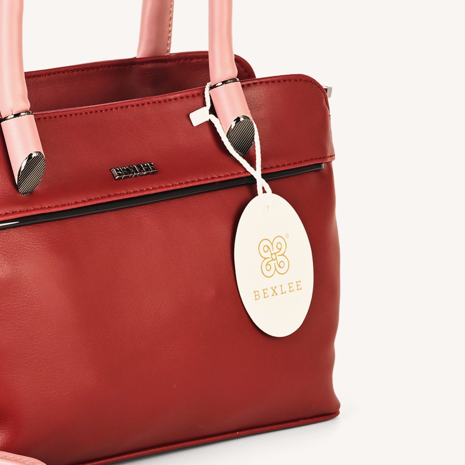 03 Bexlee Dual-Tone Vegan Leather Handbag – Stylish, Spacious & Elegant - Image 7