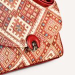 Bexlee Ethnic Print Vegan Leather Sling Bag – Stylish & Versatile - Image 5