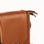 Classic Black Vegan Leather Crossbody Sling Bag – Minimalist, Sleek & Functional - Image 4