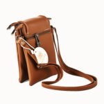 Classic Black Vegan Leather Crossbody Sling Bag – Minimalist, Sleek & Functional - Image 5