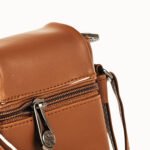 Classic Black Vegan Leather Crossbody Sling Bag – Minimalist, Sleek & Functional - Image 7