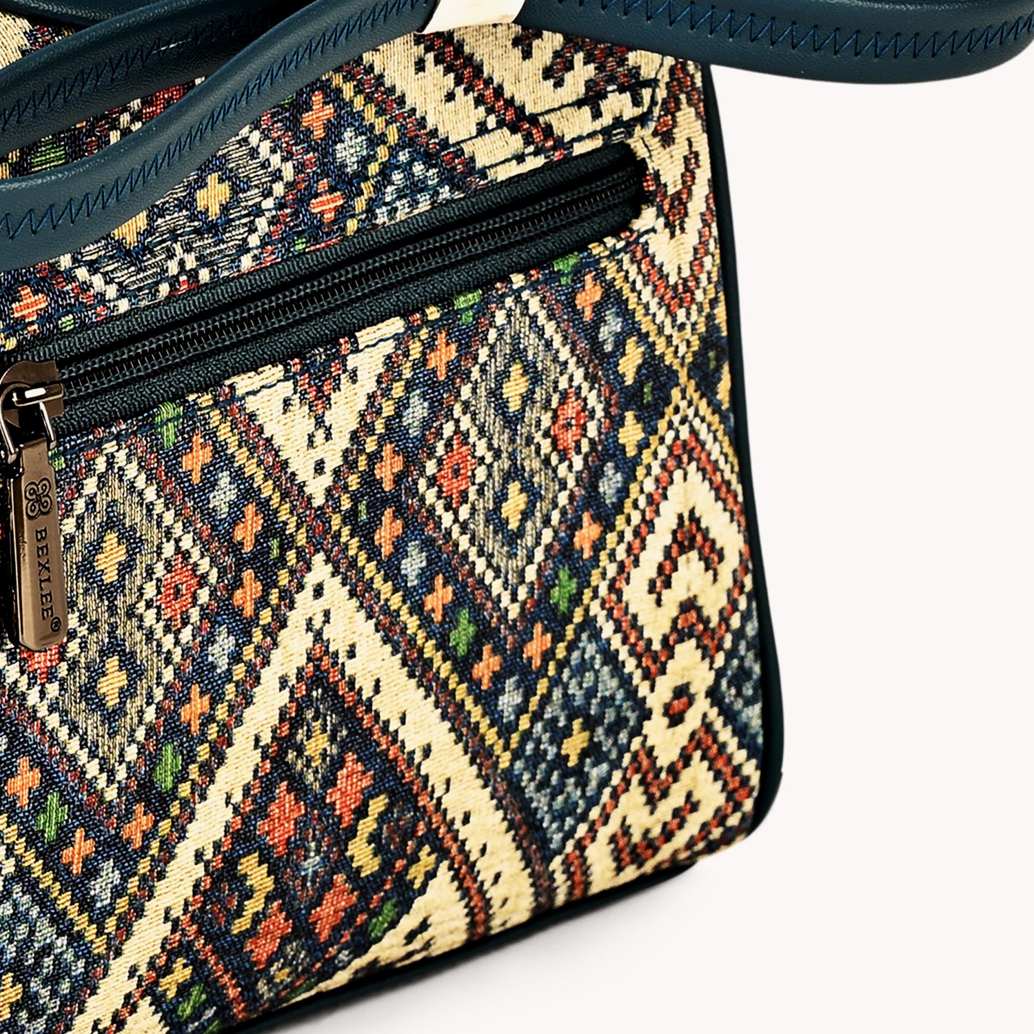 08 Boho Chic Tapestry Crossbody Sling Bag – Stylish, Unique & Versatile - Image 4