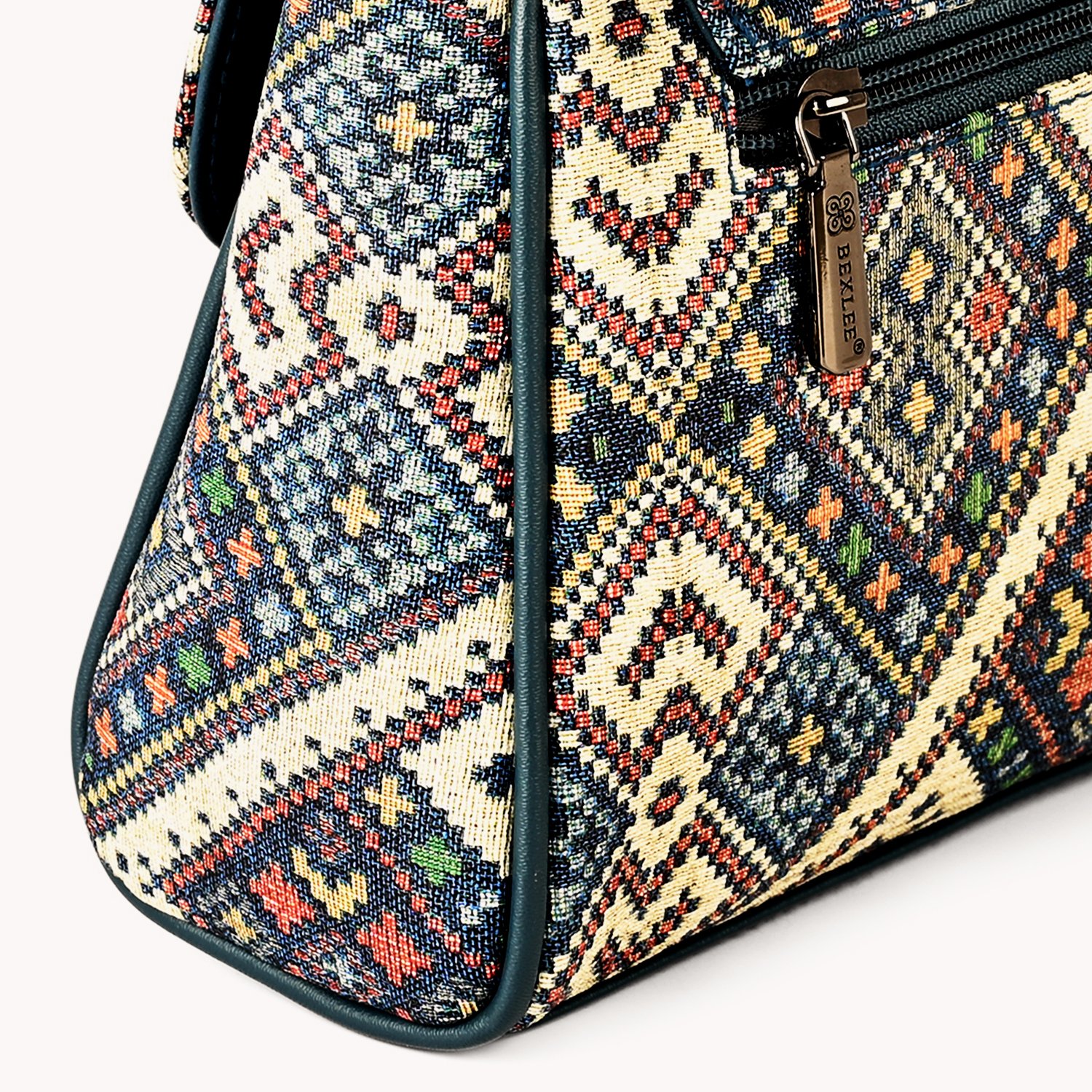09 Boho Chic Tapestry Crossbody Sling Bag – Stylish, Unique & Versatile - Image 3