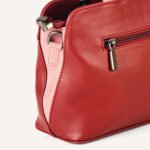Bexlee Dual-Tone Vegan Leather Handbag – Stylish, Spacious & Elegant - Image 4