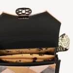 Pastel Patchwork Vegan Leather Crossbody Bag – Trendy, Chic & Versatile - Image 3