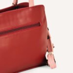 Bexlee Dual-Tone Vegan Leather Handbag – Stylish, Spacious & Elegant - Image 3