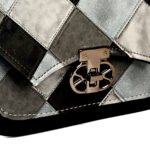 Designer Patchwork Vegan Leather Crossbody Bag – Statement Style for Every Occasion - Image 9