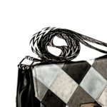 Designer Patchwork Vegan Leather Crossbody Bag – Statement Style for Every Occasion - Image 8