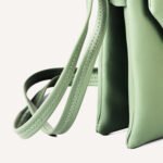 Bexlee Mint Green Vegan Leather Sling Bag – Sleek, Minimal & Everyday-Perfect - Image 7