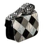 Designer Patchwork Vegan Leather Crossbody Bag – Statement Style for Every Occasion - Image 5