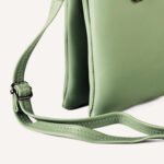 Bexlee Mint Green Vegan Leather Sling Bag – Sleek, Minimal & Everyday-Perfect - Image 3