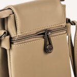 Bexlee Beige Vegan Leather Crossbody Bag – Minimal, Chic & Everyday Essential - Image 2