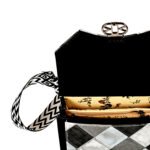 Designer Patchwork Vegan Leather Crossbody Bag – Statement Style for Every Occasion - Image 2
